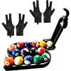 Generic Rack di Allenamento da Biliardo di precisione, Contiene 15 Palle