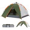 Gysrevi Tenda Campeggio 2-4 Persone,Tenda da Campeggio Automatica | Doppia Porta , Anti UV e Impermeabile, Interna ed Esterna 2 in 1, Adatto per il Campeggio, Escursionismo, Arrampicata