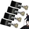Generic Serratura per bastone da trekking - Metallo ABS 5,6 x 1,7 x 1,3 cm | Sostituzione di bastoni da passeggio con viti da dado, clip con fibbia, chiusura esterna per stabilità, alpinismo escursionismo