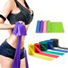 Generic 1 Rotolo 1.8m Yoga Cintura di Tensione Flessibile Alta Elasticità Tagliabile Body shaping Donne Yoga Esercizio Cinghie di Allenamento Fitness Uso