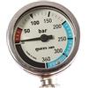 Mares Manometro SPG52 Frusta 15CM comatibile Ossigeno - Linea XR (Bar)