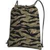 YYHHAOFA Tiger Stripe Camo Prints Coulisse Zipper Zaino - Leggero Impermeabile Gym Bag con Tasca Frontale per Viaggi, Sport & Yoga