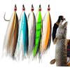 Generic Lures per trote 5 pezzi Esca artificiale per lucioperca con amo