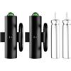 Kfwfuaee LED Glow Stick Canna da pesca Punta Luce, Night Angling Morsi Allarme per canne da pesca Angling Glow Lampada Rod Tip LED si illumina Stick Luce notturna