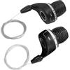 Generic Manopole Cambio Per Ciclismo Twist 6 Velocità Per Bici