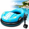 SYSXLT Barca elettrica for paraurti, galleggiante for piscina motorizzata | Barca for adulti ricaricabile for piscina e lago calmo, max 120 kg.