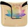 GuoChe Copertura per mazza da golf, chiusura magnetica, per uomini e donne, in pelle PU, impermeabile, con fiore colorato, chakra spirituali, yoga, meditazione