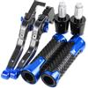 Generic Freni a Tamburo per Moto, Leve Freno e Frizione in Alluminio per Moto, manopole per Manubrio per Ducati M1000 2000-2005, Leve con Serbatoio