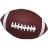 QUXVUIS Pallone da rugby americano di dimensioni ufficiali, per partite di competizione standard, impugnatura comoda, attrezzatura sportiva, pallone da, Taglia 9