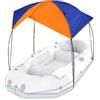 Floving Parasole gonfiabile per barca, impermeabile e antistrappo, pieghevole e portatile, per 4-5 persone, tenda universale adatta per kayak