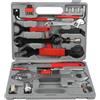 Generico Kit di strumenti portatili for la riparazione pneumatici for bici con pompa