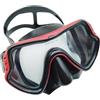 Jazuaiao Occhialini da nuoto per adulti per snorkeling, lente in vetro temperato, copertura per naso ad ampia vista, gonna in silicone, occhialini da nuoto per adulti, snorkeling, immersioni, lente in vetro