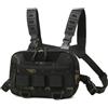 CHTKAGV Zaino pettorale Gilet da campeggio pesca(Style 1 Black Camo)