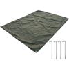 LOVIVER di Protezione Portatile per Tenda, Impermeabile da Campeggio, Tappetino Pieghevole, Tappetino da Picnic per Pesca, Riparo All'aperto, VI, 1.5x2 M