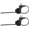 Generisch Supporto Parafango Bicicletta Flap Parafango Regolabile per Modifica | Adattatore Per Staffa Anello Uomo Outdoor Sport Ciclismo Ricambi Bici