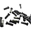 Generico Capezzoli for raggi for bicicletta 14G 12mm 14mm 16mm Tappi for ruote for bici da strada Dadi for cerchioni for