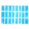 PACKOVE Ghiaccio Gel Riutilizzabile Blocchi Refrigeranti Blu per Alimenti Materiale PE e Gel, Leggero e Resistente, per Borsa Termica e Lunch Box