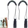KLLJ SUP Guinzaglio,2pcs Leash Surf,Laccio di Sicurezza da Surf,SUP Leash Surf,Spirale Leash SUP TPU,Regolabile Laccio di Sicurezza da Surf,Lacci Regolabile per Tavola da Surf Kayak