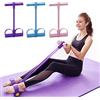 Generic 4/6-Tube Pedale Estrattore Fascia di Resistenza con Manico Multifunzione Elastico Yoga Sit-up Pull Corda Uomini Donne Pedale Tenditore Esercizio Attrezzature da allenamento