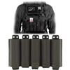Generic Pannello Tattico M-System for Custodia Magnetica A 5 Slot - Inserto for Pettorale Compatibile Molle con Accesso Rapido - for Softair e Allenamento All'aperto