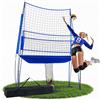 Generic Sistema di rete per allenamento pallavolo, ritorno palla regolabile in altezza per servire picchi, stazione di allenamento interna in cortile