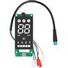 Generic Cruscotto di visualizzazione scooter elettrico senza indicatori di direzione BT LED Meter Panel Parts Limite di velocità 25 Mph BT Display Board per scooter elettrico 4 Lite accessorio di seconda