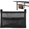Generic Borsa per palline da tennis - PVC 40 x 25 x 1 cm in rete | Borsa da ping pong con cinghie regolabili da appendere sotto il tavolo, palestra, club, casa | Accessori da ping-pong, allenamento e tempo