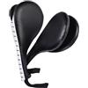 VBESTLIFE Pad per Calci, Pad per Bersaglio a Doppio Calcio con Imbottitura in Schiuma, per Allenamento Veloce per Taekwondo, Karate, Calci Alti e Bassi, a Mano con Cinturino da Polso per Palestra