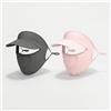 Okiyakusama Maschera Ciclismo Protezione Solare, Sottocasco Estivo Traspirante per Uomini e Donne, Grigio, Nero