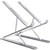 ElfAnt Supporto portatile regolabile in alluminio per laptop e tablet da 10 a 17 (argento)