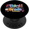 Back To School Dream Team First Day Of S Preppy Third Grade Dream Team Back to School Teachers Kids PopSockets PopGrip Adesivo