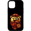 Mehr Meer Sprüche und Designs Custodia per iPhone 12/12 Pro Ancora nautica retrò - Orso polare a vela