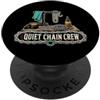 Jimbeels QUIET CHAIN CREW Bicicletta Cura della Catena Officina PopSockets PopGrip Adesivo