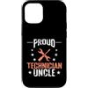 technician uncle tradesman pride worksho Custodia per iPhone 12/12 Pro Orgoglioso tecnico zio leggenda del sito di lavoro