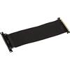 KALEA-INFORMATIQUE Cavo di espansione PCI Express di tipo riser. Connettori PCIe x16 e cavo a nastro schermato semirigido da 25 cm.
