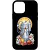 Catholiccore Catholic Core Aesthetic Got Custodia per iPhone 12 mini Dialisi Tech Nephrology Coquette Catholic Floral Heart