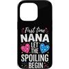Proud Grandma First Time Grandmother Mim Custodia per iPhone 13 Pro Prima Volta Nana Lasciate che il Spoiling Begin Orgoglioso Nonna