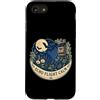 Jimbeels Custodia per iPhone SE (2020) / 7/8 ECHO FLIGHT CALM Pipistrelli Luna