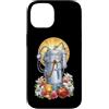 Catholiccore Catholic Core Aesthetic Got Custodia per iPhone 14 Dialisi Tech Nephrology Coquette Catholic Floral Heart