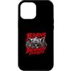Norse Viking Bear Warrior Fantasy Leathe Custodia per iPhone 12 Pro Max Bjorns Bearhide indossa un berserker vichingo