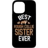 I Love Rough Collies Apparel Custodia per iPhone 13 Pro Max Pet Collie Proprietario Miglior Rough Collie Sorella