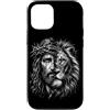 Studio Tipografico Forza Divina Custodia per iPhone 12/12 Pro Maglietta Gesù Leone Fede Design Cristiano