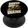 Funny Quote Gifts Pole Vault Atleta Atleta Atleta Umorismo PopSockets PopGrip Adesivo