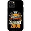 Jahrgang 2000 26. Geburtstag Awesome Custodia per iPhone 11 Pro Grande da agosto 2000 26° compleanno frase 26 anni