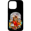 Bahaa's Tee Custodia per iPhone 15 Pro Max Streetball Graffiti Basketball Mascot Illustration Graphic