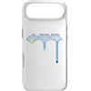 Miftees Physics Tees Custodia per iPhone Air Astrofisica Sole Neutron Star e buco nero