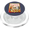 Wistful Retro Sci-Fi Art Dea dello Spazio PopSockets PopGrip per MagSafe