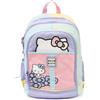 Hello Kitty - Zaino, 3 Scomparti E Tasche Interne,Tasche Porta Borraccia, Schien