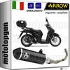 Arrow Special Parts scarico completo omologato open nero urban arrow per honda sh 125 i 2022 22