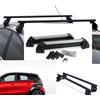 MENABO BARRE PORTATUTTO SMART FORFOUR ANNO 2019+PORTASCI 4 PAIA ALLUMINIO 2 SERRATURE